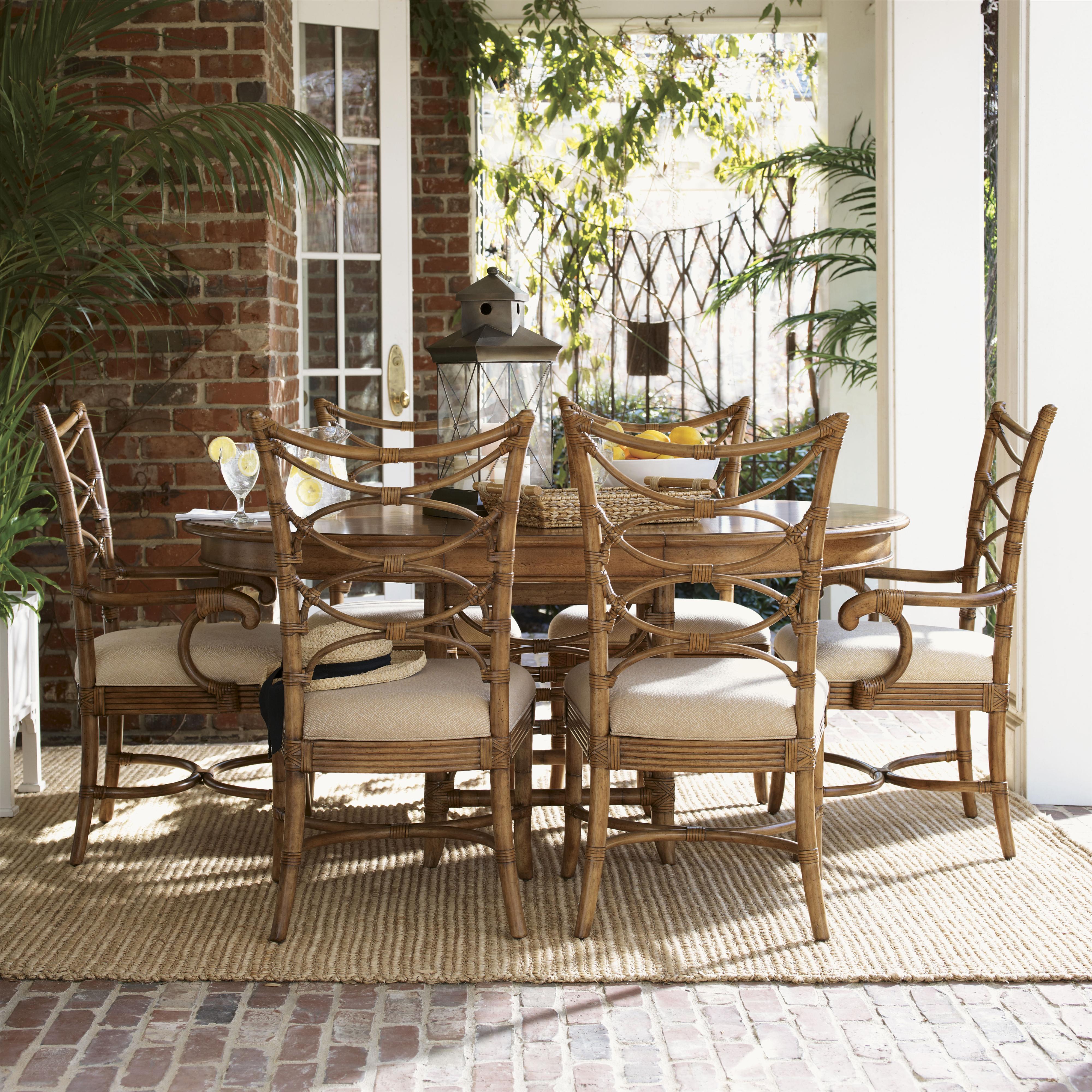 Tommy Bahama Home Beach House SevenPiece Coconut Grove Round Dining